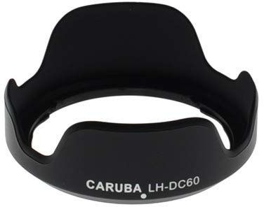 Caruba LH-DC60 Objektivdeckel für Canon Powershot SX30 is Canon PowerShot SX40 HS Canon PowerShot SX50 HS schwarz