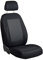 Zakschneider UNIMOG Fahrer Sitzbezug - Farbe Premium Schwarz-graue Dreiecke