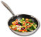 Vinod Platinum X Triply SAS Pro Frying Pan – 20 cm | Honeycomb Non Stick Base 3-Ply Skillet Pan | Induction & Gas Stove Friendly | Ideal for Shakshuka, Fry-Ups & Luqaimat | Saute & Griddle Use