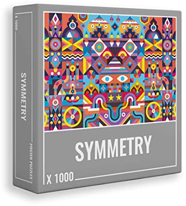 Cloudberries Symmetry - Anspruchsvolles, symmetrisches 1000 Teile Puzzle für Erwachsene mit Hellen, bunten Farben!