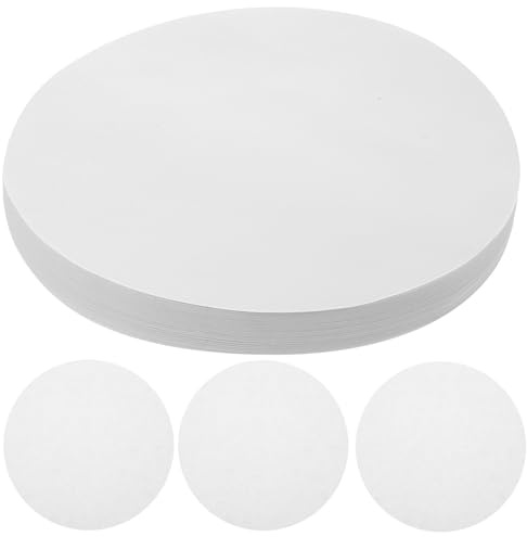 ULTECHNOVO Filterpapier Rund 18.00 cm 100 Stück Mittlere Durchflussrate Für Laborversuche Und Allgemeine Chemieanwendungen Qualitatives Laborfilterpapier