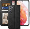 YATWIN Handyhülle für Samsung Galaxy S21 Hülle, Klapphülle Galaxy S21 Premium Leder Brieftasche Schutzhülle [Kartenfach][Magnet][Stand] Handytasche für Samsung Galaxy S21 Case, Schwarz