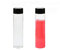 2Pcs 350ml Clear PET Plastic Juice Bottles with Black Lids Empty Smoothie Bottles Reusable Drink Bottle for Storing Juice Milk Homemade Beverages Sugar