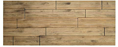 BOX FURNITURE Tête de lit imitation palettes 160 x 60 cm en bois massif de pin finition vintage style industriel