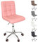 Beltom® Sedia ufficio studio girevole regolabile in altezza perfetta in camera da letto scrivania PC e arredo casa - Rosa