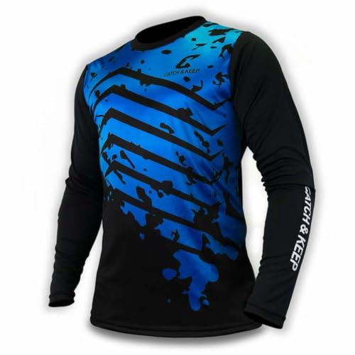 CATCH & KEEP Protection Torwarttrikot - Fußballtrikot Damen, Herren & Kinder - Ellenbogen-Polsterung - atmungsaktives Fußball Trikot - optimaler Schutz