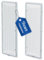 VIOKS 2x Lampenabdeckung 175x60mm Ersatz für BOSCH 00264984 Lampen Abdeckung Dunstabzugshaube Bosch Abdeckung Lampen für Dunstabzugshauben Siemens Neff Constructa