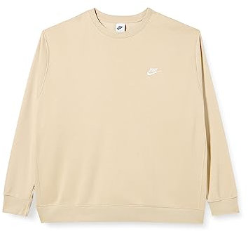 NIKE BV2662-206 M NSW Club CRW BB Sweatshirt Men's Rattan/White XL-T