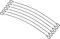 PATIKIL 12 Inch Safety Cable Lock, 6 Pack Stainless Steel 2mm Dia Security Wire Rope with Double Loop for Stage Lighting Luggage Lock Black