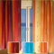 EASYHomefashion Bellarty Vorhang nach Maß Verdunkelungsvorhang Verdunkelungs Vorhänge maßgefertigt Dekoschal Gardine Blickdicht Blackout Palermo rot-orange 140 x 290 cm