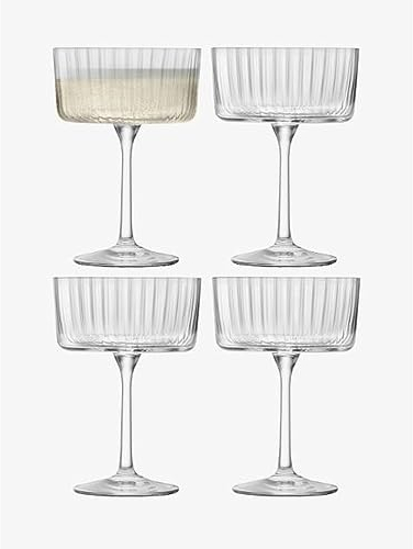 LSA Gio Line Champagne/Cocktail Glass 230ml, Set of 4