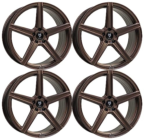4x MB Design Felgen KV1S 9.0Jx21 ET37 5x108 Bronze seidenmatt kompatibel mit Citroen C5