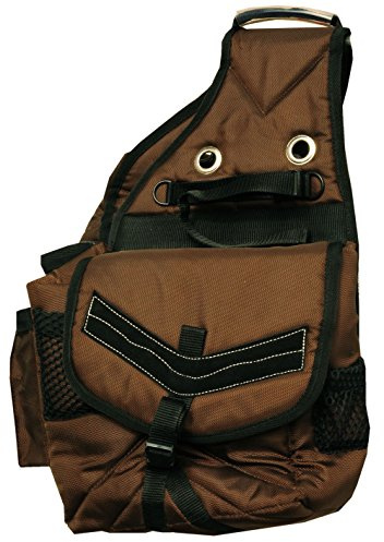 Satteltasche Packtasche für Pferde wattiert mit 4 seitlichen Taschen 013/88