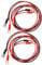 JEWEDECO 4pcs Phonograph Turntable Ground Wire Copper Insulation Test for Reducing Hum Compatibility Receivers Amplifiers Audio Connection