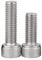 2/4/5/610pcs M3/ M4/ M5/ M6/ M8 Filettatura sinistra DIN912 Vite a esagono incassato Vite in senso antiorario Vite filettata inversa Acciaio inossidabile(M8x35 (2Pcs))