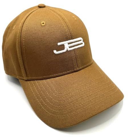 JESBRON Baseball Cap Herren Cap Basecap Kappe Hut Outdor Baseballkappe Caps Männer Damen Cap Baumwolle Sonnenmütze (DE/NL/SE/PL, Alphanumerisch, Einheitsgröße, Standard, Braun)
