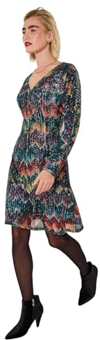 Joe Browns Women's V Neck Sequin Mini Dress V Neck Sequin Mini Dress