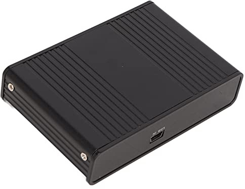 CHICIRIS USB-Soundkarte, 6 Kanäle, 48 kHz, Abtastrate, Analoge Wiedergabe, Soundkarten-Upgrade für PC, Laptop, Computer, Aluminiumlegierung (Black)