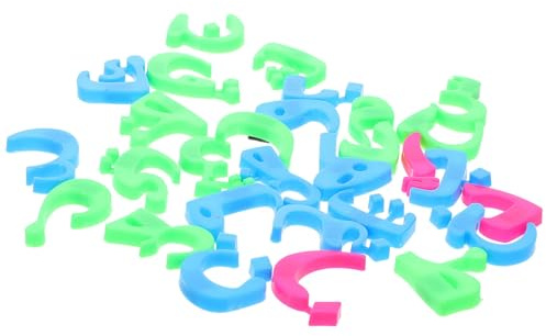 WEKAMOS 2 Sets Arabische Magnetbuchstaben Lernspielzeug Bunte Kühlschrank Sticker 54 Teilig Zufällige Farben Lernmagnete Für Frühe Sprachförderung Zufällige Farbe