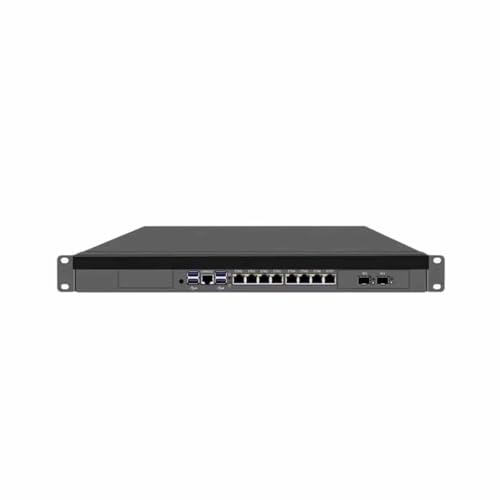 PcZinophyte 1U Rack Mount Firewall Mini PC Xeon E5-2699V4 2695V4 C612 X99 4*/2 * 10G SFP 8 * 2.5G LAN 2*NVMe 2*SATA NAS Server Host