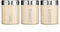 Premier Housewares 508546 Liberty Tea, Coffee and Sugar Canisters - Set of 3, Cream