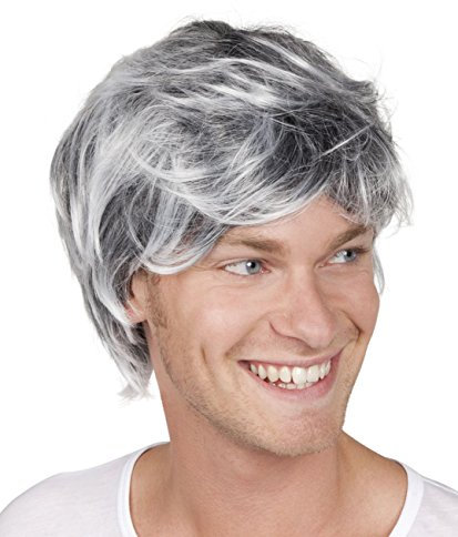 Boland 00224 - Erwachsenenperücke Tyler, schwarz