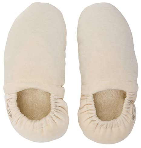 Mille Oreillers Chaussons Chauffants au Lin - Pointure 36 à 40