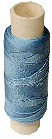 Sattlergarn Zwirn 14x2x3 Polyester 50m hellblau Ø 0,3mm (0010)