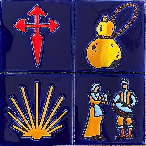 Carreau en céramique Motifs de Saint-Jacques