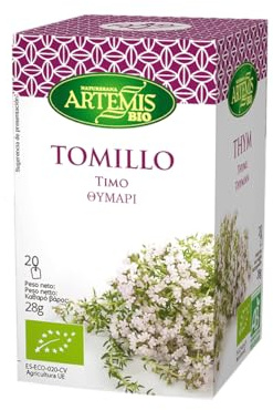 ArtemísBio Infusión Tomillo Bio - 20 Infusiones | Ecológico
