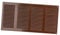 400x200mm Griglia di Ventilazione con Zanzariera - Griglie D'Aerazione in Metallo - Acciaio, Marrone