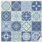 Kiwistar Piastrelle adesive per piastrelle, 33 x 33 cm, set da 16 pezzi