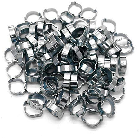 Mikalor 10 X W1 13-15mm (1/2) Double Ear O Clip