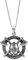 81stgeneration Sterling Silver Viking Helmet Double Axe Necklace for Men – Large 925 Silver Norse Runes Pendant With Crossed Battle Axes - Gothic Warrior Celtic Knot Jewellery - Round Heavy Design