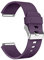 LEEFOX Ersatz-Armband für Fitbit Blaze, für Fitbit Blaze Smartwatch, Sportzubehör, kleine und große Armbänder für Männer, Frauen, Jungen, Mädchen, Small, R55 Tiefviolett