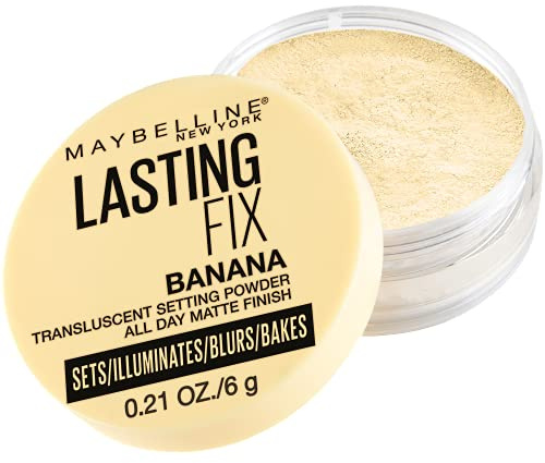 Maybelline Banana Powder Loose Setting Face Powder, Shade 10, 1 Count