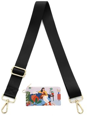 Senral Verstellbarer Schultergurt 3.8cm Breiter Taschengurt Bunter Handtaschen Schulterriemen Taschengurte Zum Wechseln 80-140cm Schultergurt für Damen Taschen DIY Zubehör