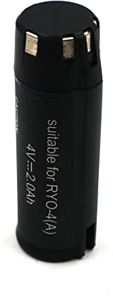 Compatible avec Ryobi 4Volt Batteries Lithium ION 2.0Ah 2000mAh Battery Parfaitement de Rechange 4V Perceuses sans Fil Tronçonneuses Scies alternatives Outils électriques