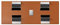 ZORESYN Tappetino da scrivania 170x70cm - Sottomano da Ufficio - Tappetino Tastiera e Mouse - Tappetino Mouse Gaming in Pelle PU Impermeabile per Ufficio e Casa - Marrone
