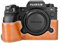 Fuji XH2S/XH2 Tasche, MUZIRI KINOKOO Schutzhülle aus PU-Leder, kompatibel mit Fujifilm XH2S/X-H2S/XH2 SLR-Kamera – Braun Kameratasche