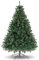 Künstliche Weihnachtsbäume mit 800 Zweigspitzen, faltbarem Standfuß, Metallscharnieren und einfach zu montierendem, grünem Weihnachtsbaum für Home Office Shop Party Dekoration