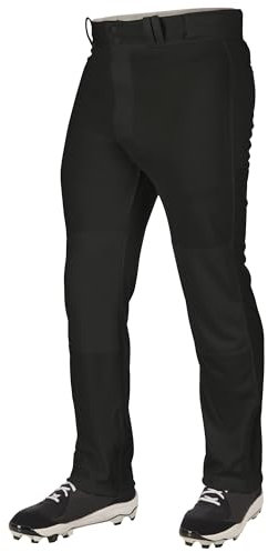 CHAMPRO Standard Triple Crown 2.0 Baseballhose mit offenem Boden, Schwarz