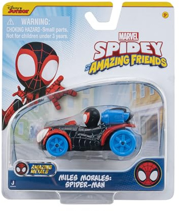 Spidey und Seine Super-Freunde SNF0197 - Metall Fahrzeug Spin, Spielzeug ab 3 Jahren