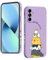 YUXING Silicone Cover per Samsung Galaxy A04s / A13 5G - Moda Modello Carino Custodia Design Sottile Slim Cover Antiurto, Antiscivolo Elegante, Protezione Totale (Cat,Purple)