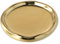 Nivofu Bandeja de Joyas Ceramica, Organizador Joyas, Bandeja Decorativa, Plato de Joyería Exhibición,Vintage Cerámico Bandeja de Placa para Perfumes, Pendientes, Collares, Anillos (Redondo, Oro)
