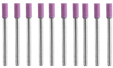 Yctze 50pcs/Set Grinding Wheel Sharpening Kit, Tools with 4mm Abrasive Stone Head for Dremel Bits 1.1 Blades