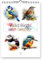 British Wild Birds 2025 Yearly Wall Hanging Calendar - Splash Effect Watercolour Prints