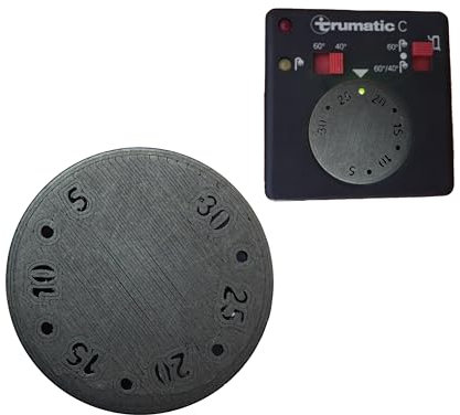 Bouton commande thermostat compatible avec TRUMA TRUMATIC C C1 remplacement régulateur camping car