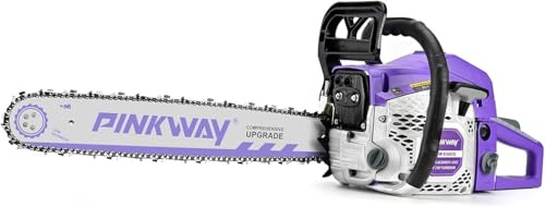 2-cycle 63CC Chainsaw Saw Gas Powered 20 Chain Saws Cordless Petrol Saw Handheld Chainsaw for Cutting Wood Trees Branches，63ACG