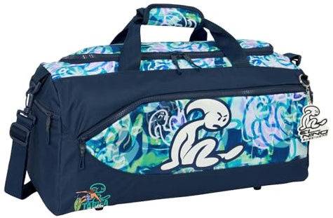Safta EL Kook Sporttasche, Rucksack, ideal für Kinder verschiedener Altersgruppen, bequem und vielseitig, Qualität und Widerstandsfähigkeit, 50 x 25 x 25 cm, Marineblau, M, Casual